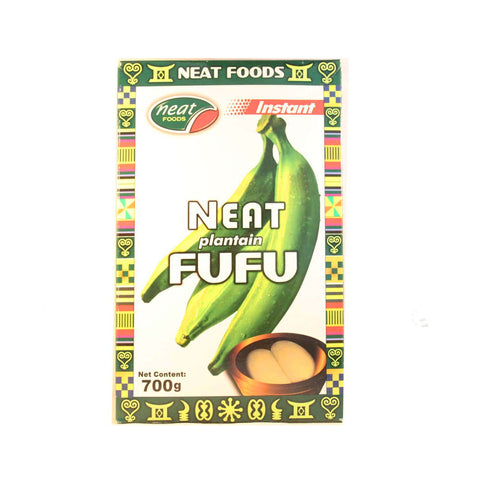 Neat Plantain Fufu